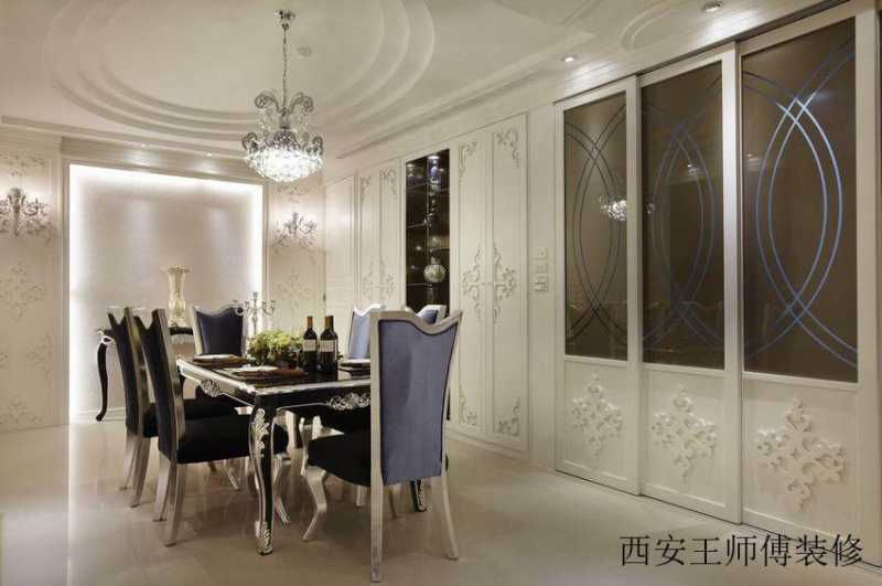 典雅新古典餐厅设计装修图