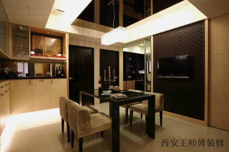 摩登时尚现代家居餐厅设计装修图