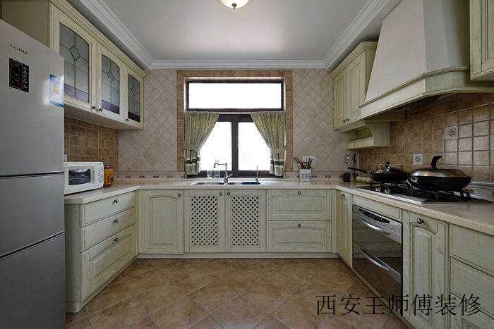 欧式田园风厨房装饰图