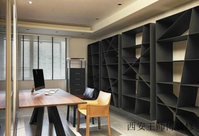 现代家居书房创意书架设计