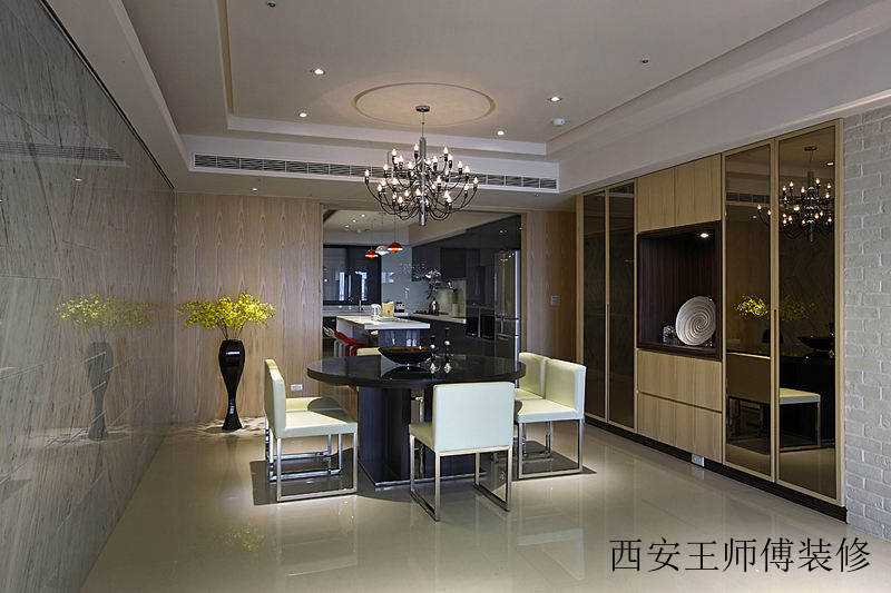 时尚现代公寓餐厅装修展示