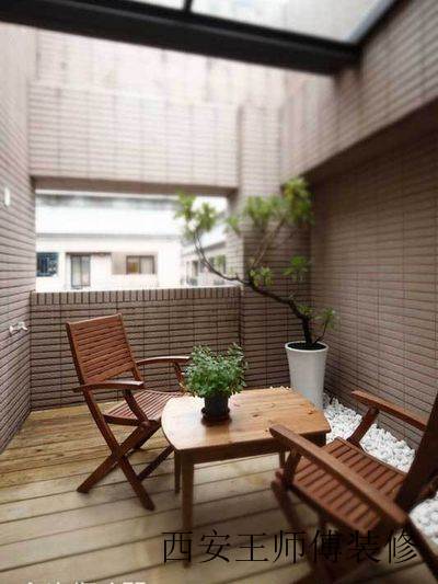 简约休闲家居阳台布置