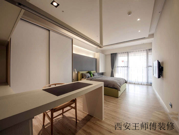 简约现代卧室书房设计