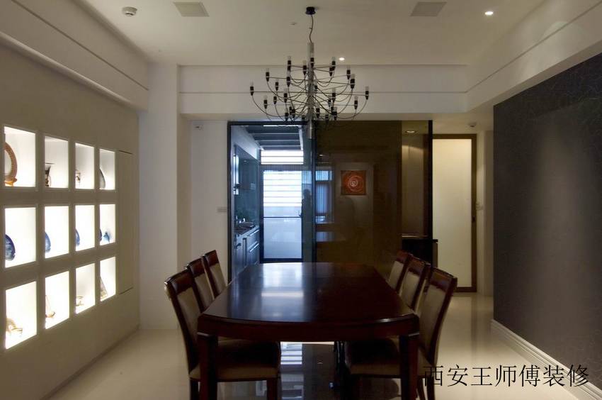 简约现代装修餐厅效果图