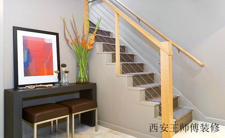 创意混搭设计复式楼梯装修