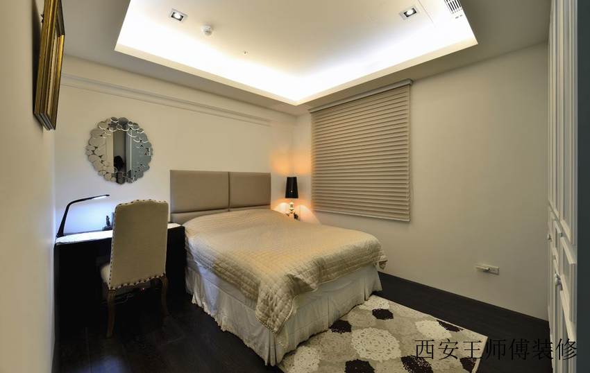 简欧风格卧室吊顶效果图