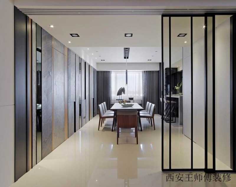 时尚舒适现代简约餐厅设计装修欣赏图