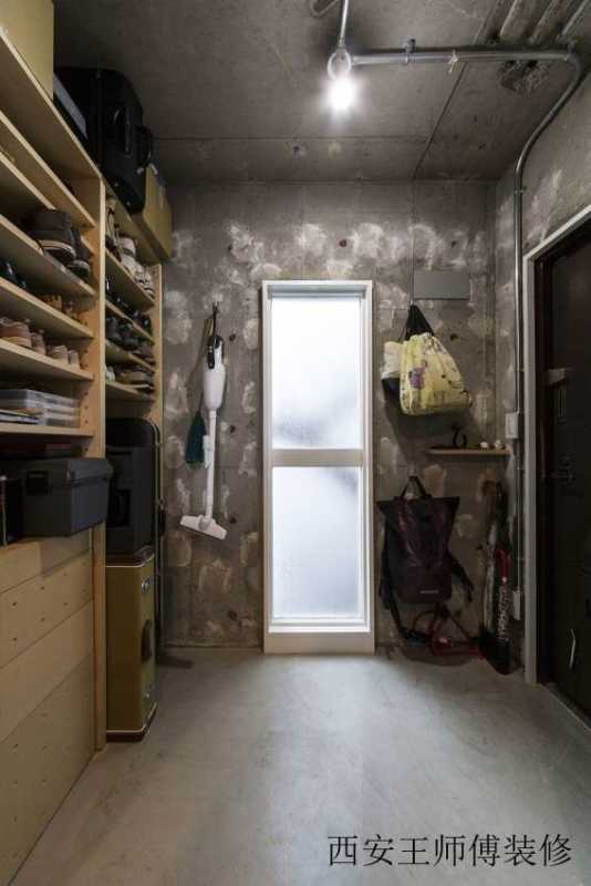 简约宜家工业风玄关鞋柜设计