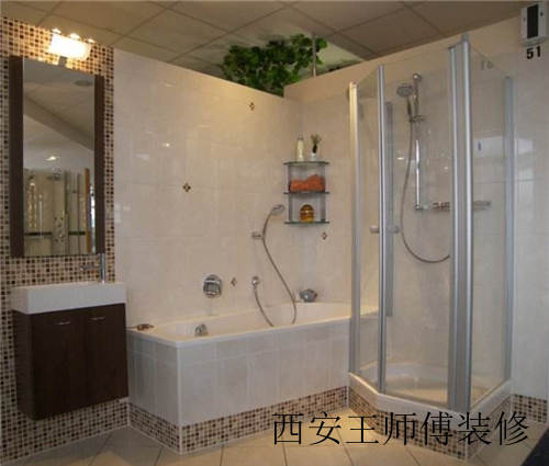 浴缸淋浴二合一怎么样 浴盆淋浴装修图片赏析
