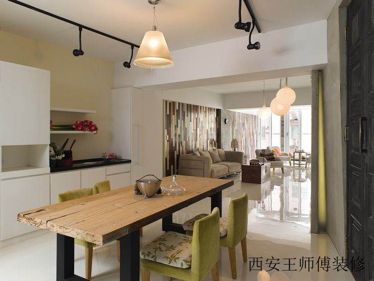 怀旧宜家餐桌装饰图