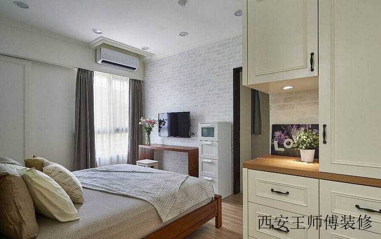 简洁北欧时尚卧室效果图