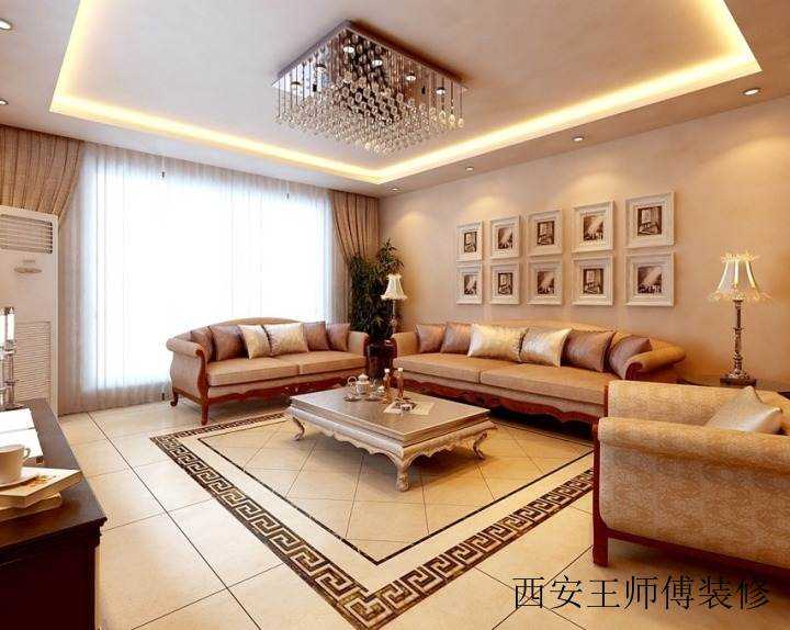 豪华大气现代欧式客厅效果图