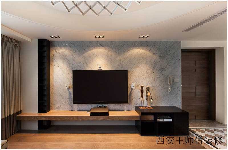现代时尚大理石背景墙设计