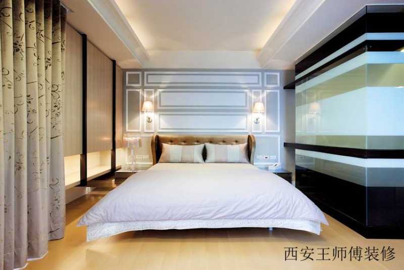 低奢新古典卧室样板间欣赏