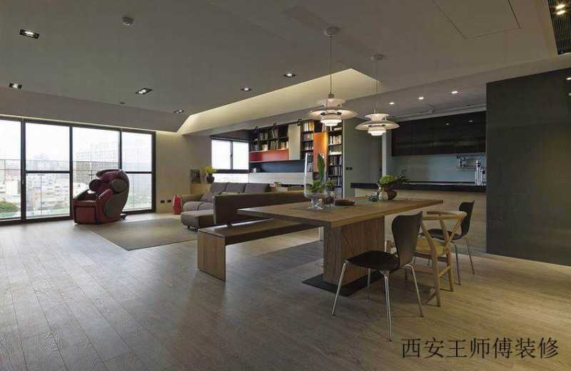 简约设计装修公寓室内吊顶效果图