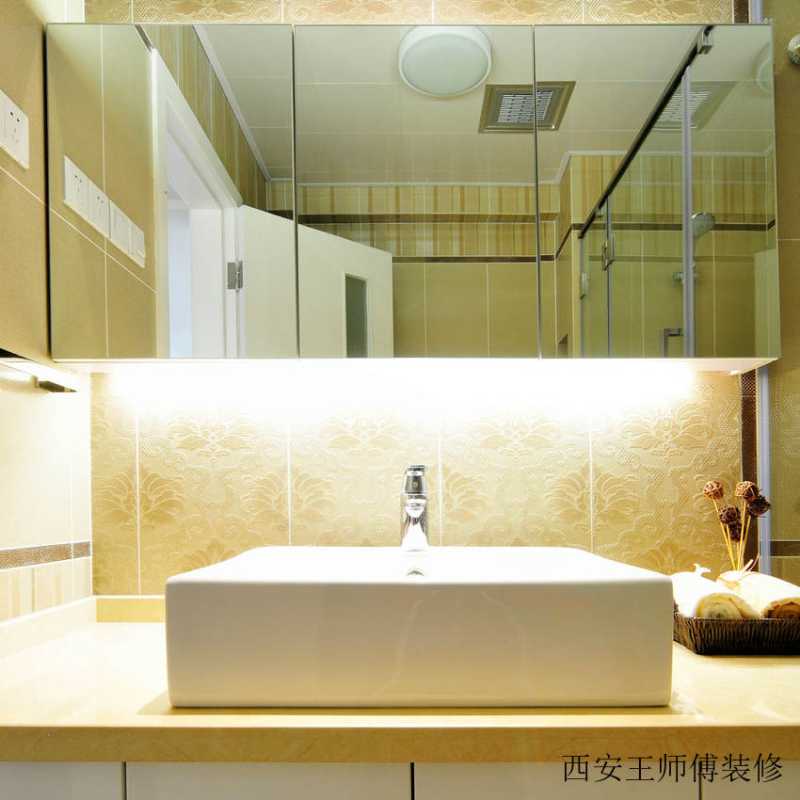 时尚简约 家居洗手台背景墙设计