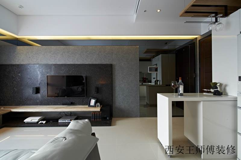 现代小户型室内吧台设计