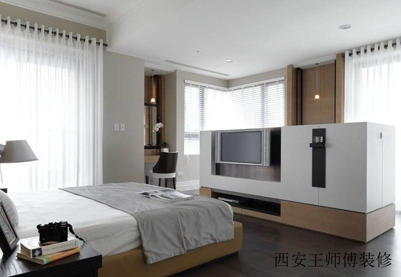 简约时尚卧室电视背景墙设计