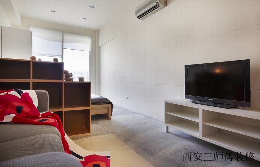 现代简约小户型室内电视柜设计