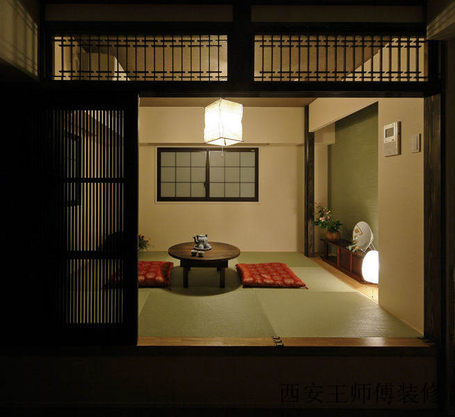 古色古香日式风格家居榻榻米设计装修图