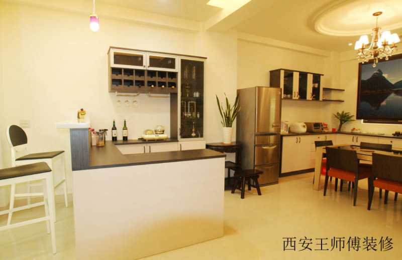 现代家装吧台柜设计