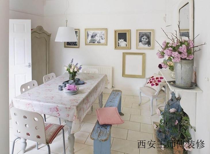 乡村田园风餐厅家居效果图