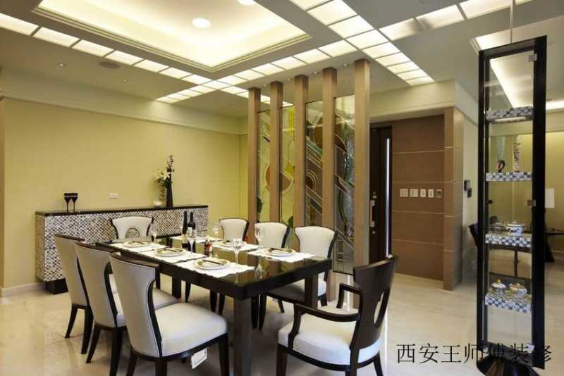 简中式现代餐厅装饰欣赏