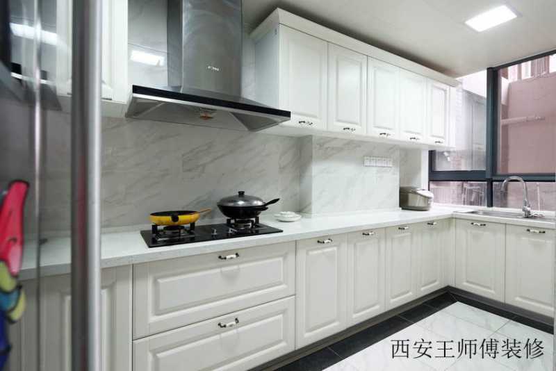 时尚现代 白色大理石厨房装饰图