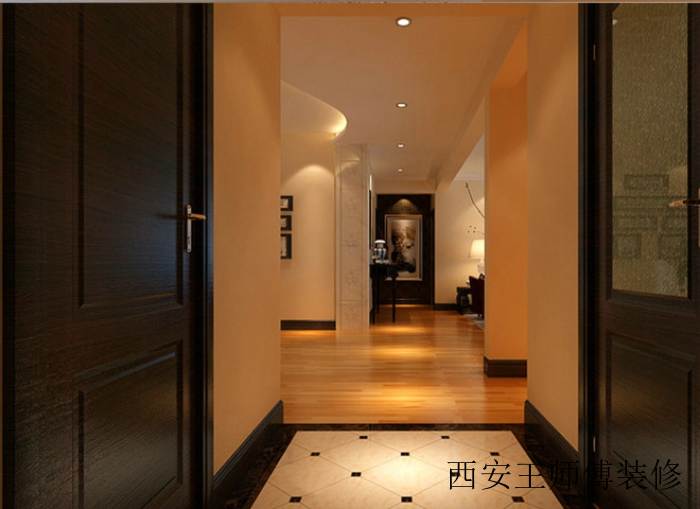简约时尚风家居玄关装修图