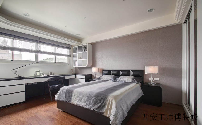 欧式现代卧室家具装饰图