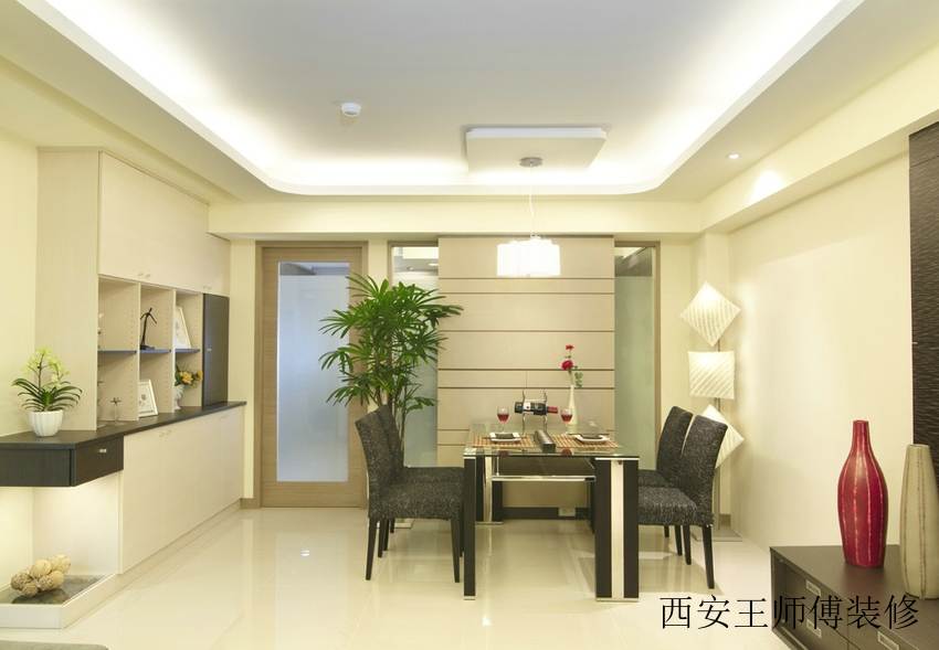 简约装修4平米餐厅效果图