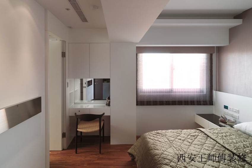 小户型卧室现代简约风格设计装修图