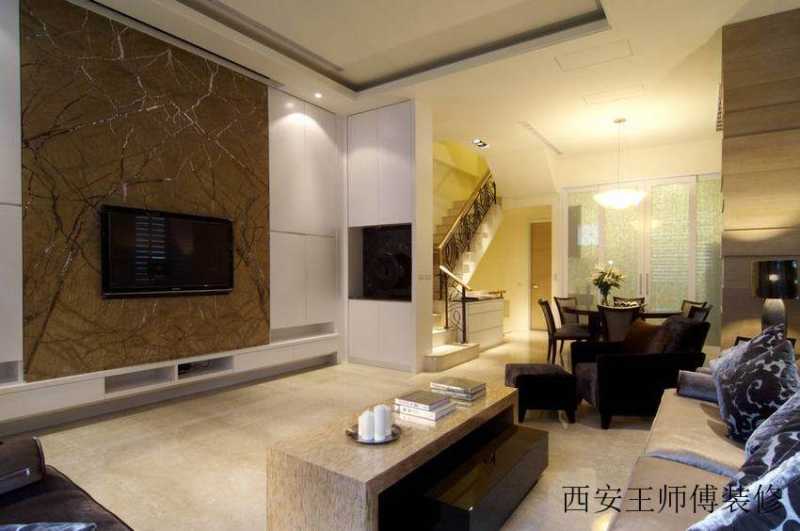 现代优雅时尚别墅室内装饰图