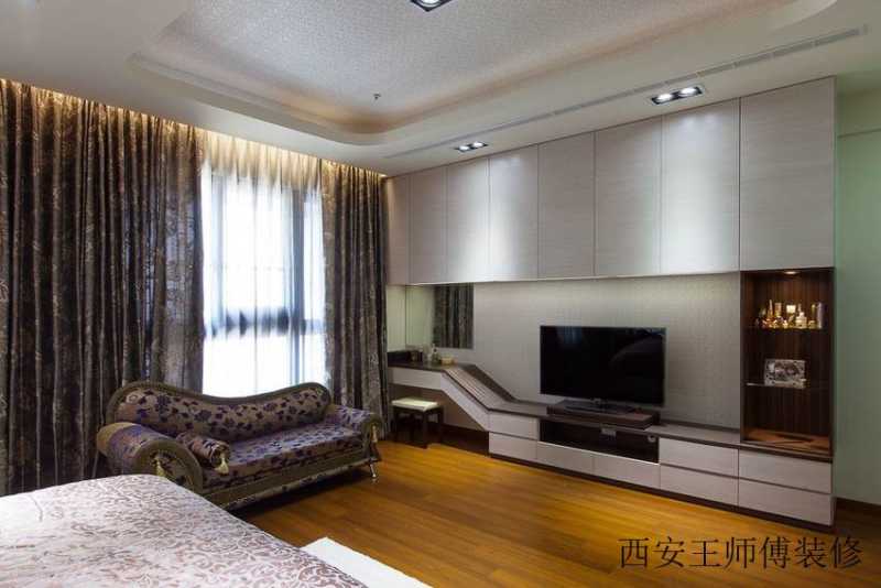 时尚现代卧室 电视背景墙借鉴图