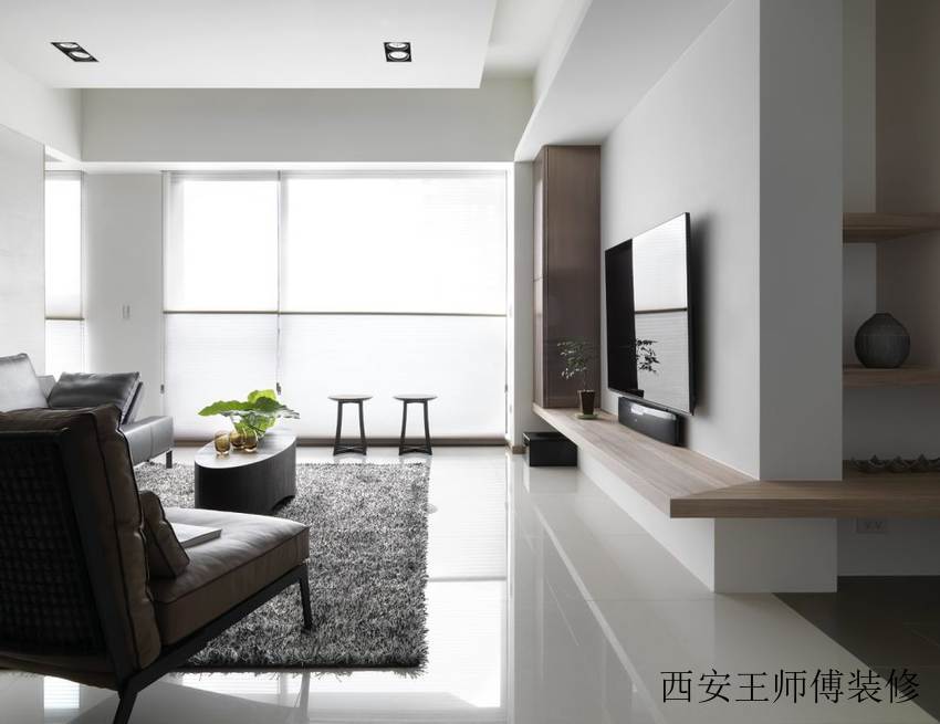 简约现代家居客厅装修设计