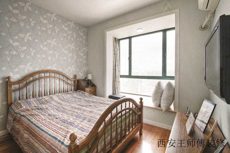 简欧复古风格卧室设计案例图片