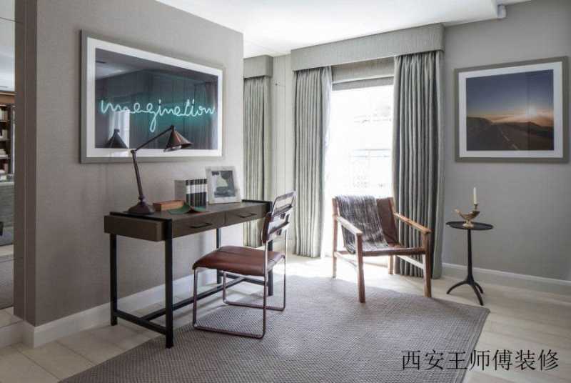 后现代风格书房简易装修效果图