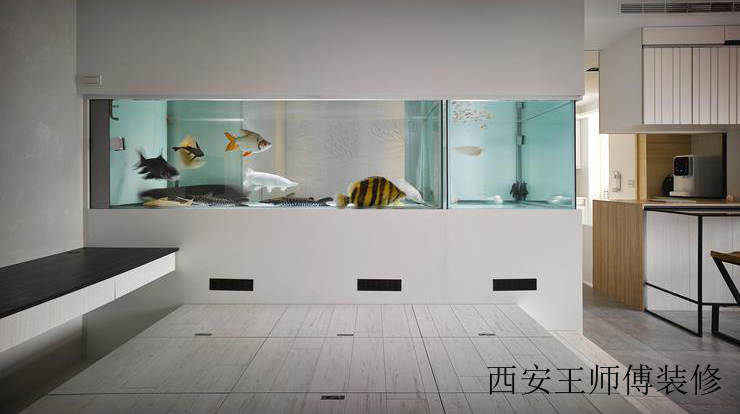 时尚简约家居鱼缸设计装修欣赏图