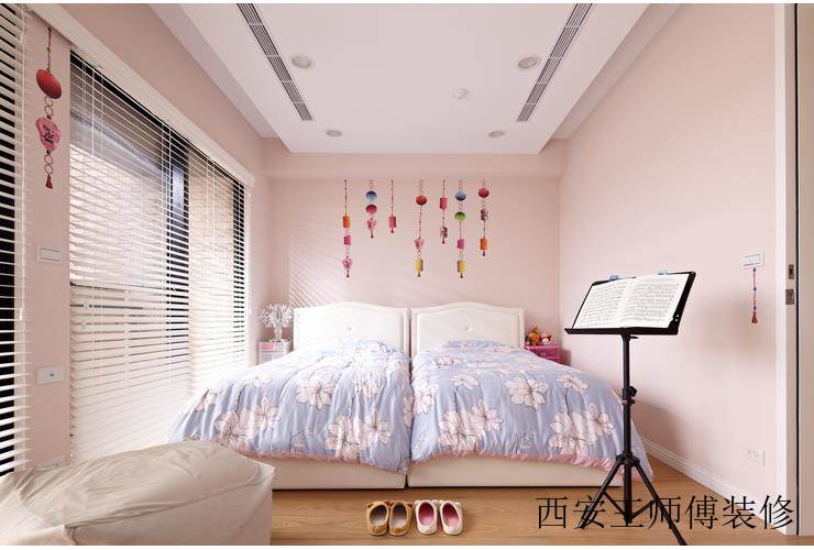 甜美简约宜家风儿童房效果图