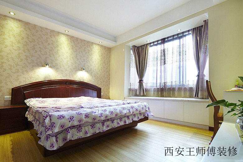 甜美现代卧室装修效果图