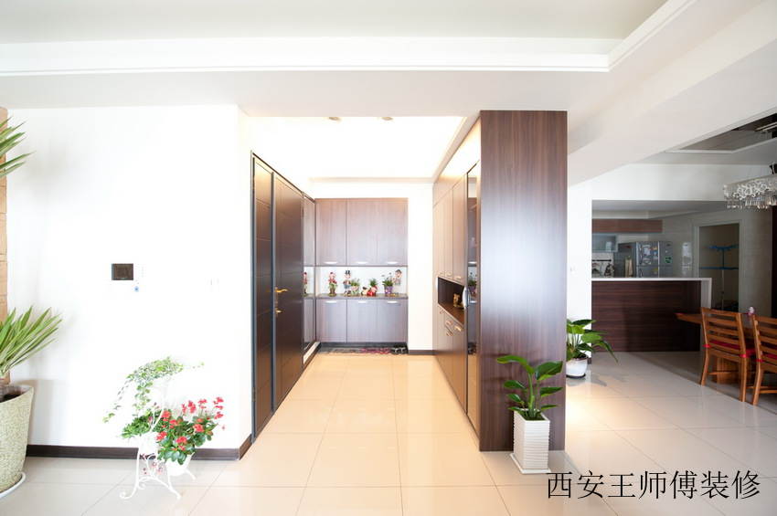 时尚现代家居玄关收纳柜设计