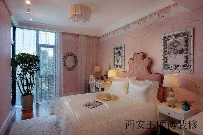 唯美新古典卧室装潢美图
