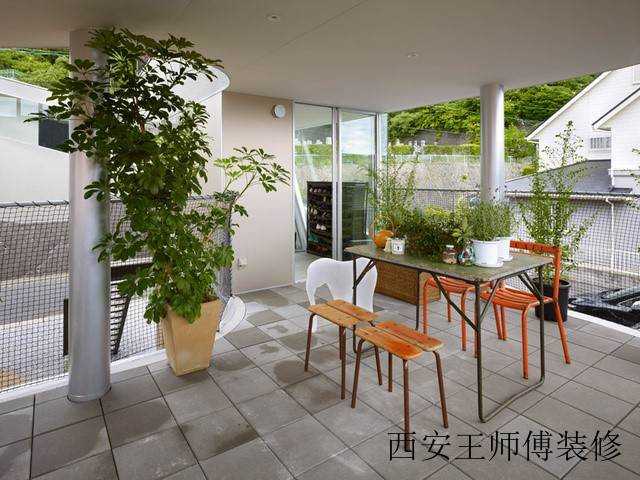乡间田园别墅室内阳台设计