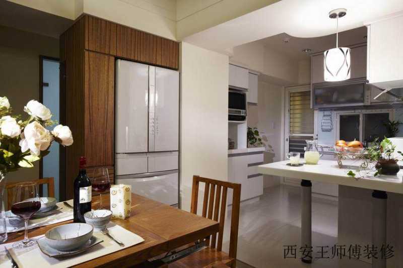 现代潮流家居吧台装饰图