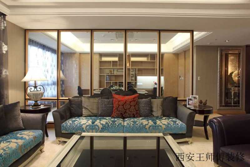 精致古典现代 家居玻璃背景墙设计