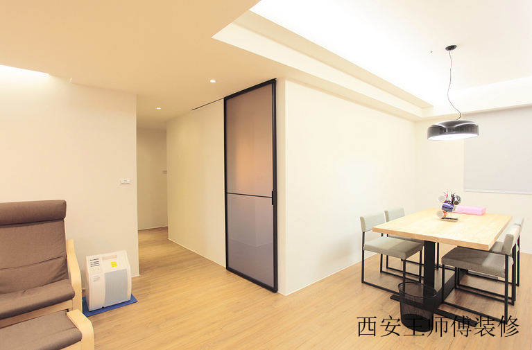 简洁北欧餐厅装修图