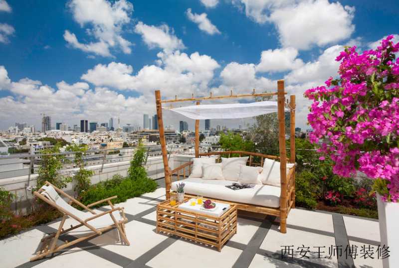 简约宜家风露台花园效果图