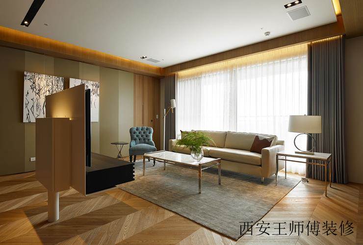 优雅现代家居客厅装潢图