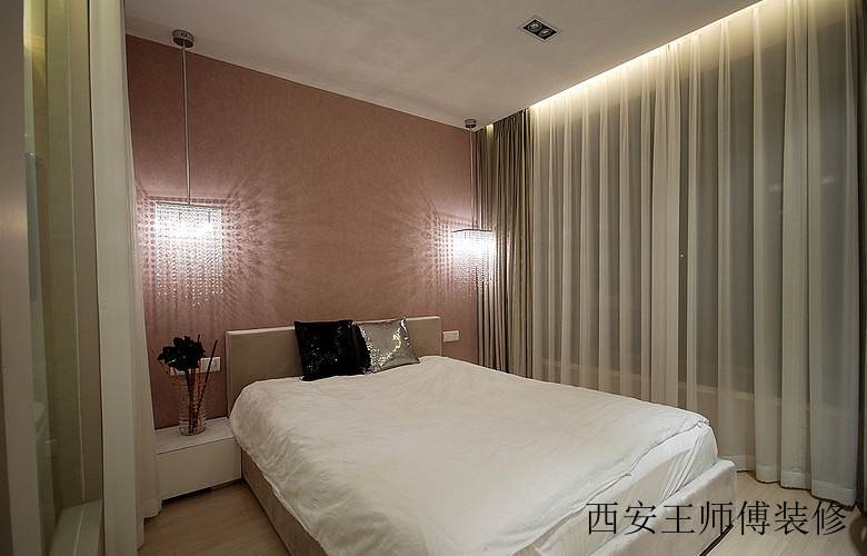 优雅时尚现代卧室灯饰效果图