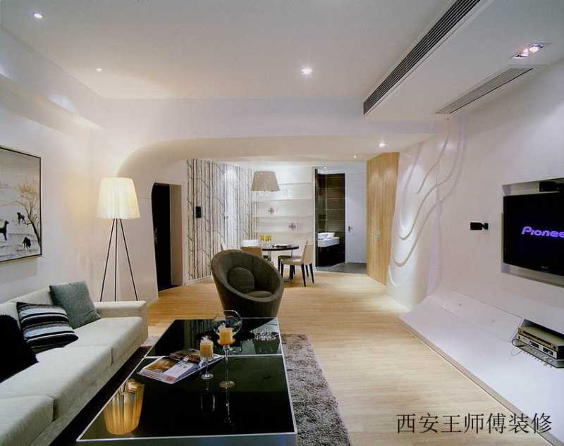 时尚现代二居装潢美图欣赏